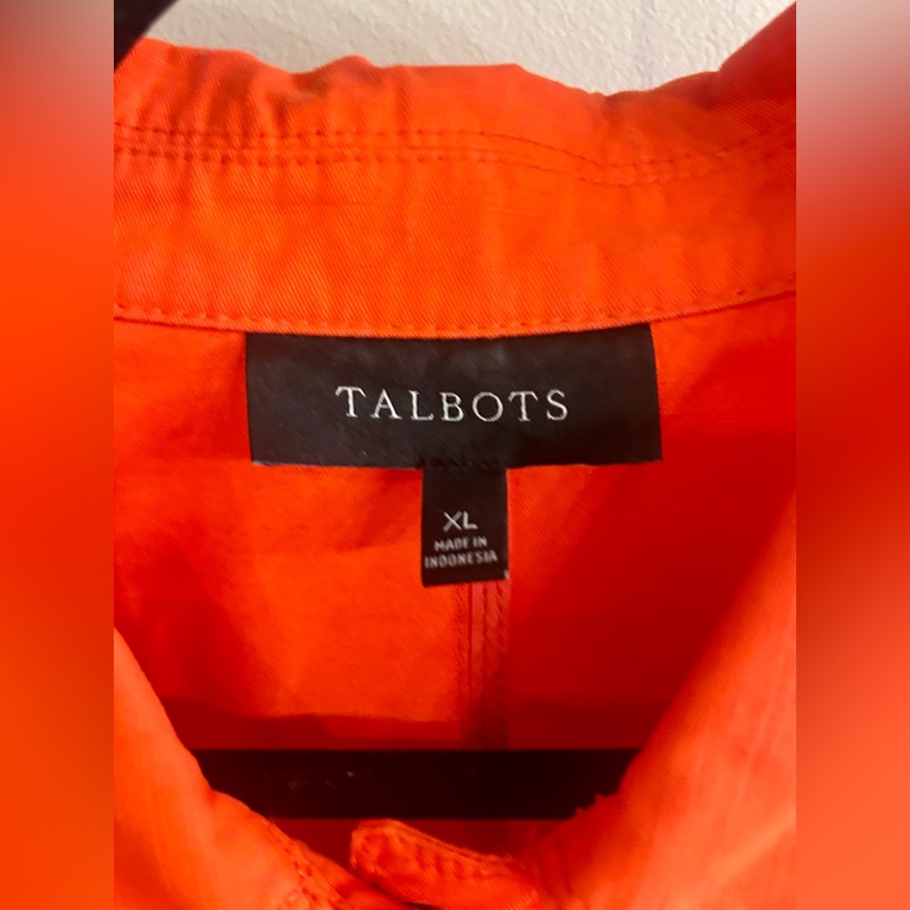 Talbots Orange Jacket - image 4